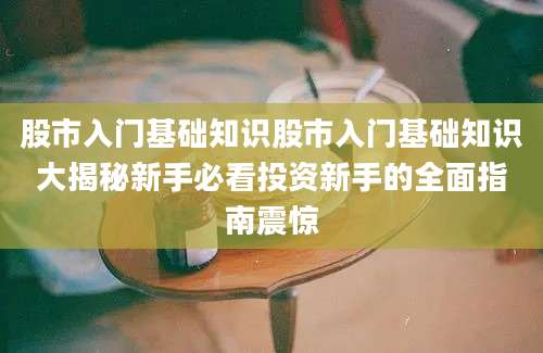 股市入门基础知识股市入门基础知识大揭秘新手必看投资新手的全面指南震惊