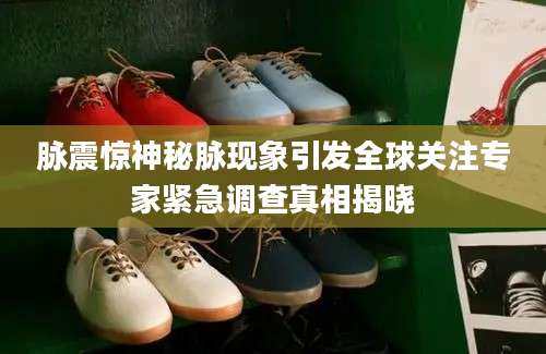 脉震惊神秘脉现象引发全球关注专家紧急调查真相揭晓
