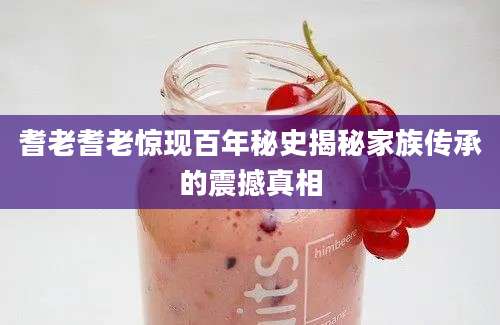 耆老耆老惊现百年秘史揭秘家族传承的震撼真相