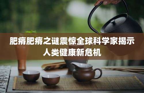 肥瘠肥瘠之谜震惊全球科学家揭示人类健康新危机