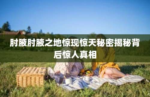 肘腋肘腋之地惊现惊天秘密揭秘背后惊人真相