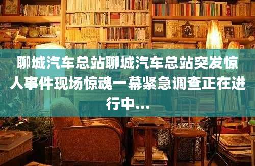 聊城汽车总站聊城汽车总站突发惊人事件现场惊魂一幕紧急调查正在进行中...
