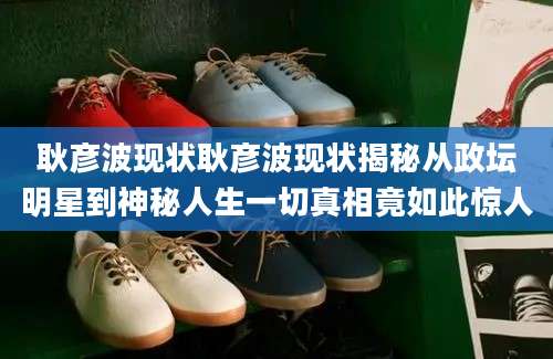 耿彦波现状耿彦波现状揭秘从政坛明星到神秘人生一切真相竟如此惊人
